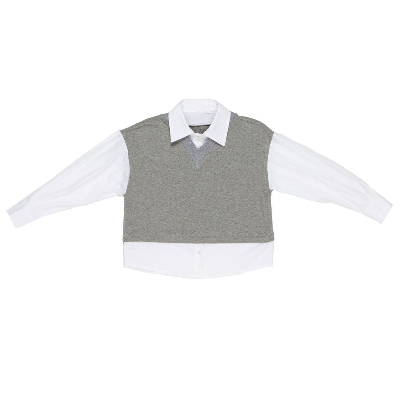 lulu by miss grant - FELPA CAMICIA GIRL